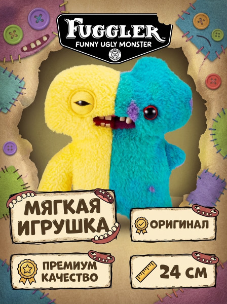 Мягкая игрушка FUGGLER Зубастик Половинки - 15726H Мягкая игрушка FUGGLER Зубастик Половинки - 15726H