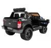 Детский электромобиль Ford Ranger Raptor Police с мигалками - DK-F150RP-BLACK-PAINT