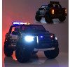 Детский электромобиль Ford Ranger Raptor Police с мигалками - DK-F150RP-BLACK-PAINT