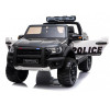 Детский электромобиль Ford Ranger Raptor Police с мигалками - DK-F150RP-BLACK-PAINT