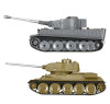 Радиоуправляемый танковый бой Torro Tiger I и T-34/85 1:30 - 15101-CA
