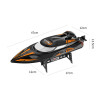 Радиоуправляемый катер (47 см, 35 км/ч, акб 3000 mAh) - HJ810B-A1