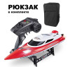 Радиоуправляемый катер Red SuNew с сумкой (47 см, 35 км/ч, акб 3000 mAh) - HJ806B-A1-BAG