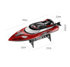 Радиоуправляемый катер (47 см, 35 км/ч, акб 3000 mAh) - HJ810B-A2
