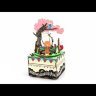 Деревянный 3D конструктор - музыкальная шкатулка Robotime "Forest Concert" - AM404