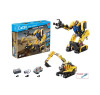Радиоуправляемый конструктор CADA 2 в 1 экскаватор ROCK MAN (930 деталей) - C51026W