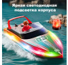 Радиоуправляемый катер яхта (15 км/ч, 25 см, 2 часа игры) - HJ821-RED