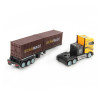 Радиоуправляемый грузовик контейнеровоз и набор дорожных знаков (2WD, акб, 1:16) - GM1918