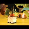 Деревянный 3D конструктор - музыкальная шкатулка Robotime "Spring" - AM302