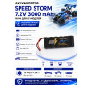 Аккумулятор Ni-Mh 7.2V 3000 mAh Mini Tamiya - SS-7.2V3000-TAMIYA