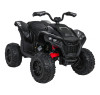 Детский электромобиль квадроцикл Outlander (черный, 24V, 4WD, пульт, EVA) - XMX652-24V-4WD-BLACK