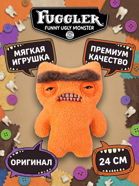 Мягкая игрушка FUGGLER Мистер Моно Волосатики - 15727M