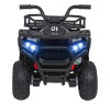 Детский электромобиль квадроцикл X-Robust (черный, 24V, 4WD, пульт, EVA) - XMX651-24V-4WD-BLACK