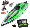Радиоуправляемый катер Chasing Waves PRO с сумкой (41 см, 55 км/ч, Brushless) - HJ818PRO-GREEN-BAG