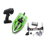Радиоуправляемый катер Chasing Waves PRO с сумкой (41 см, 55 км/ч, Brushless) - HJ818PRO-GREEN-BAG