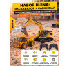 Радиоуправляемый набор экскаватор и самосвал Huina (свет, звук, акб, 1:24) - HN1559-YELLOW