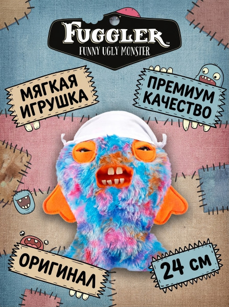 Мягкая игрушка FUGGLER Монстр Отец Треска - 15714M Мягкая игрушка FUGGLER Монстр Отец Треска - 15714M