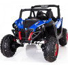 Двухместный полноприводный электромобиль Blue UTV-MX Buggy 12V MP4 - XMX603-BLUE-MP4