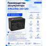 Аккумулятор XINLEINA 24V5Ah/20HR 12-FM-5 - X-12FM5