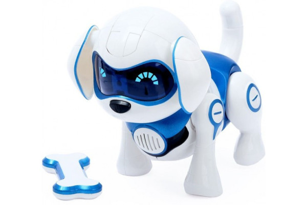 Интерактивная собака робот Chappi знает 20 фраз (синяя) - CSL-961