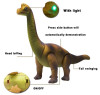 Радиоуправляемый динозавр - Брахиозавр (44 см, коричневый, свет, звук) - 9984