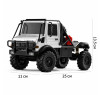Радиоуправляемый грузовик Unimog U4000 4WD 1:18 - MN-333-SILVER