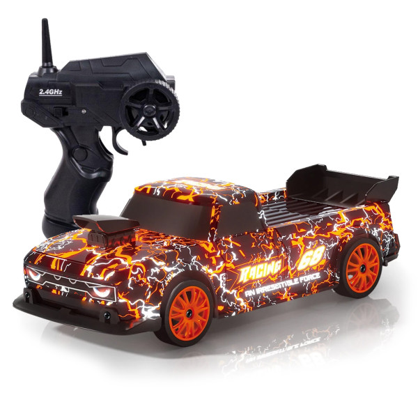 Радиоуправляемая машина для дрифта Ford F150 (19 см, 15 км/ч, сменные колеса, фишки) - SC24A21 Радиоуправляемая машина для дрифта Ford F150 (19 см, 15 км/ч, сменные колеса, фишки) - SC24A21