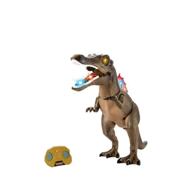 Радиоуправляемый динозавр - Спинозавр (31 см, коричневый, свет, звук) - RUI-9986-BROWN
