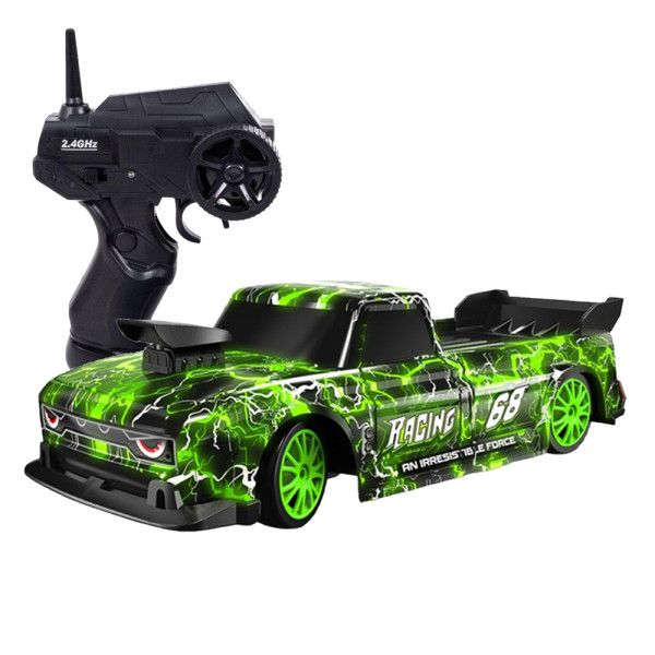 Радиоуправляемая машина для дрифта Ford F150 (19 см, 15 км/ч, сменные колеса, фишки) - SC24A22 Радиоуправляемая машина для дрифта Ford F150 (19 см, 15 км/ч, сменные колеса, фишки) - SC24A22