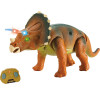 Радиоуправляемый динозавр - Трицератопс (39 см, коричневый, свет, звук) - 9982-BROWN