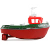 Радиоуправляемый буксир Tugboat зеленый 2.4G 1:72 - HL-3800-G