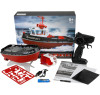 Радиоуправляемый буксир Tugboat черный 2.4G 1:72 - HL-3800-B