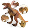Радиоуправляемый динозавр T-Rex RuiCheng (коричневый, звук, пар, свет) - RUI-8909-BROWN