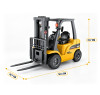 Радиоуправляемый погрузчик HUI NA TOYS масштаб 1:10 2.4G - HN1577