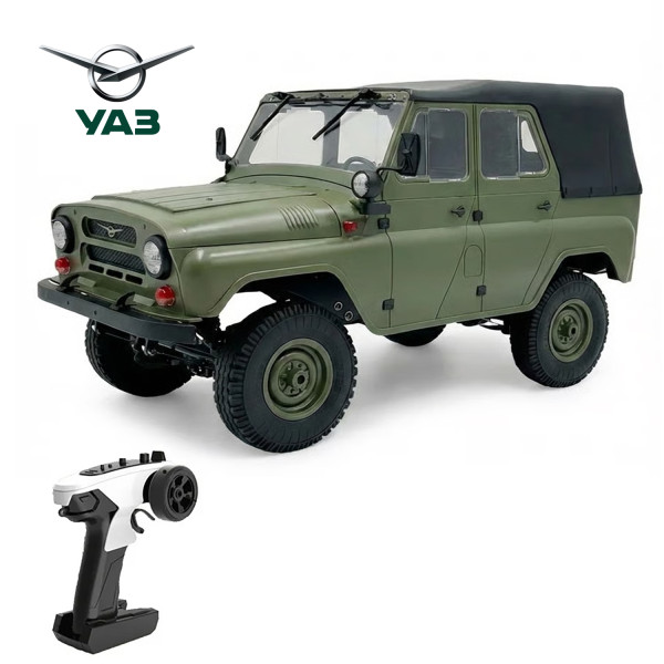Радиоуправляемая машина УАЗ 469 зеленый 1:12 - WPLC94-GREEN Радиоуправляемая машина УАЗ 469 зеленый 1:12 - WPLC94-GREEN