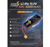 Аккумулятор Speed Storm Li-Po 7.4V 50C 5200 mAh Hard Case разъем XT90 - SS-2S5200-50-XT90