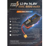 Аккумулятор Speed Storm Li-Po 14.8V 100C 8000 mAh Hard Case разъем XT60 - SS-4S8000-100-XT60