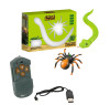 Радиоуправляемый набор змея и паук Тарантул - RUI-8906-GREEN