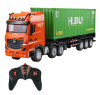 Радиоуправляемый грузовик контейнеровоз HUINA 1:18 - HN1317-GREEN