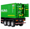 Радиоуправляемый грузовик контейнеровоз HUINA 1:18 - HN1317-GREEN