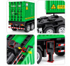 Радиоуправляемый грузовик контейнеровоз HUINA 1:18 - HN1317-GREEN