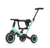 Детский беговел-велосипед 6в1 с родительской ручкой, зеленый - TR008-CYAN