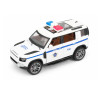 Радиоуправляемая металлическая полицейская машина Land Rover Defender 1:22 - HCL-3610-WHITE